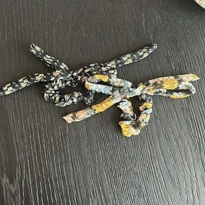 Hair Bow Scrunchies - Set of 2